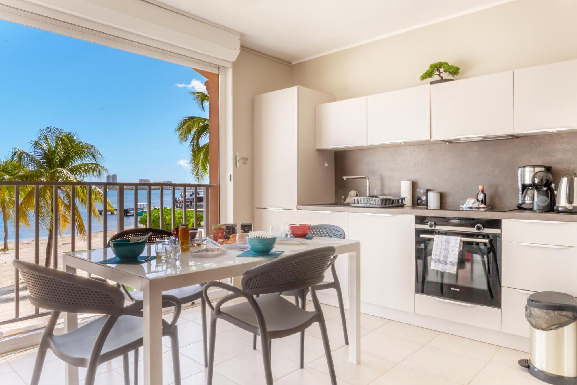 Vue Imprenable Sur Le Lagon, Appartement 1Ch 4P Baie Nettle Exterior foto